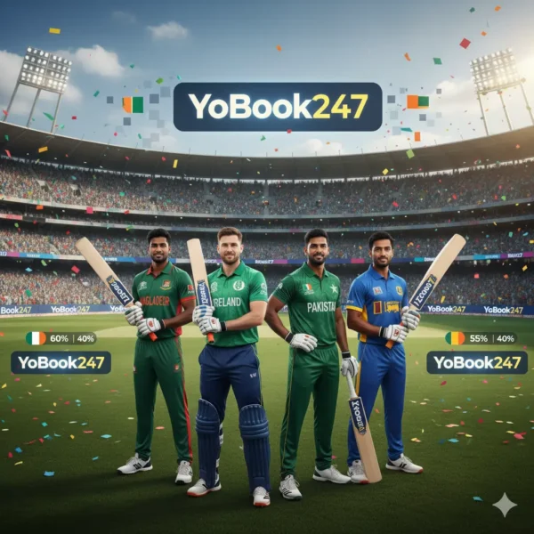 YoBook247 Bangladesh vs Ireland and Pakistan vs Sri Lanka match predictions with live stats and expert analysis