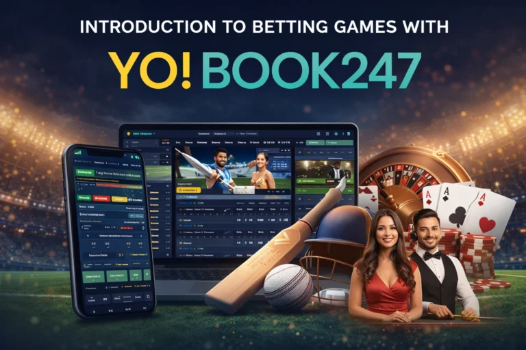 Betting games with YoBook247 including online cricket betting and live casino games
